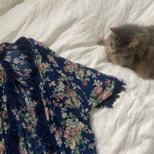 Women’s Floral Kimono Cardigan